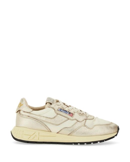 Autry White Sneakers "reelwind Low"