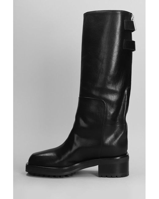 Jimmy Choo Black Brooklyn Kb 50 High Heels Boots