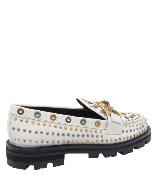 Kurt Geiger White Flat Shoes