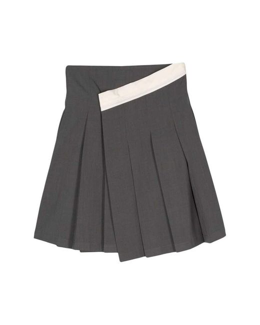 Low Classic Gray Skirts