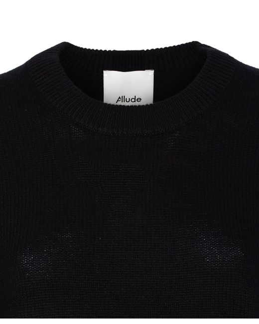 Allude Blue Sweaters