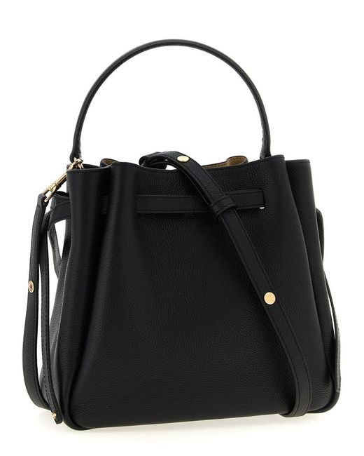 Tory Burch Black 'Romy' Bucket Bag