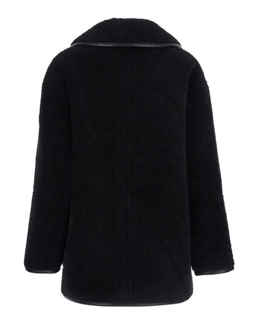 Low Classic Black Jacket With Reversible Design