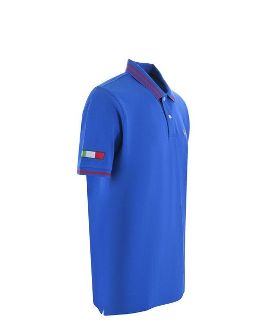 La Martina Blue T-Shirts And Polos Clear for men