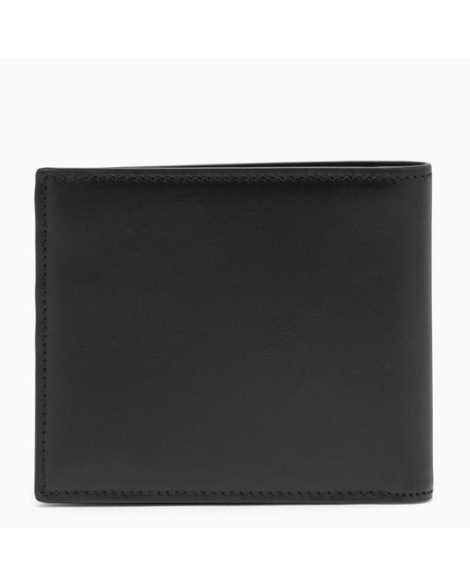 Dolce & Gabbana Dolce&gabbana Black Leather Bi Fold Wallet With Logo for men