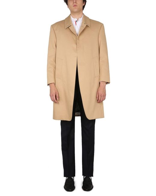 Thom Browne Natural Cotton Coat for men