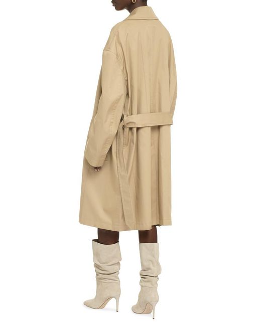MM6 by Maison Martin Margiela Natural Oversize Trench