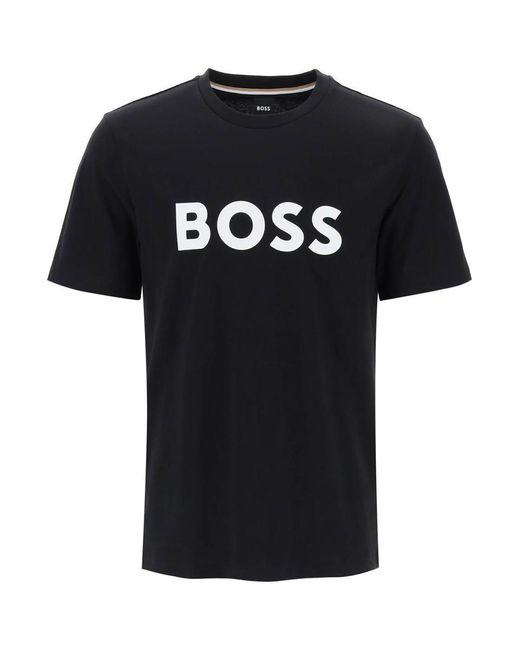 Boss Black Tiburt 354 Logo Print T-Shirt for men