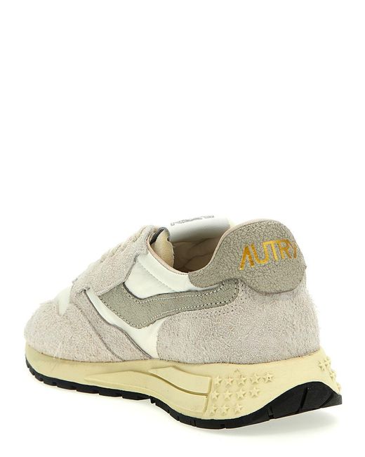 Autry White Reelwind Sneakers for men