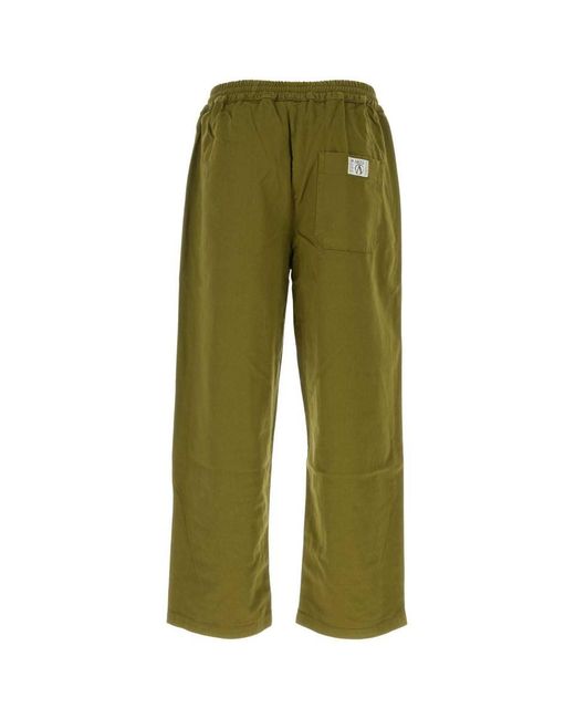 Aries Green Pants for men