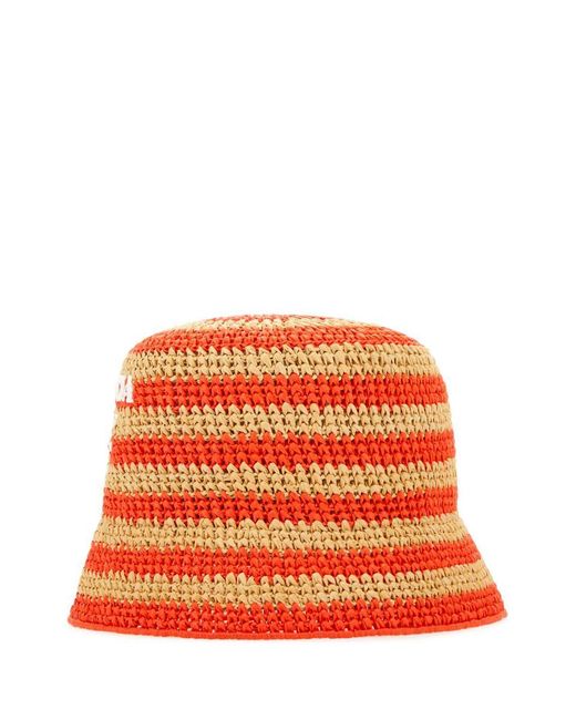 Prada Orange Cappello