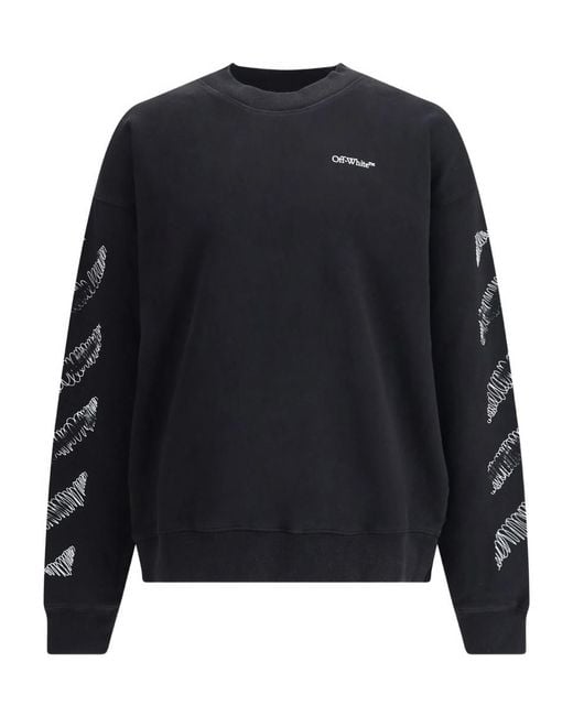 Off-White c/o Virgil Abloh Blue Sweaters for men