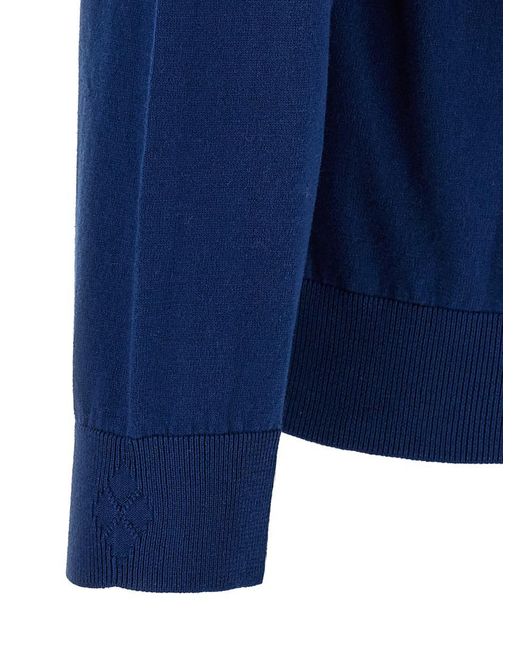 Ballantyne Blue 'argyle' Sweater for men