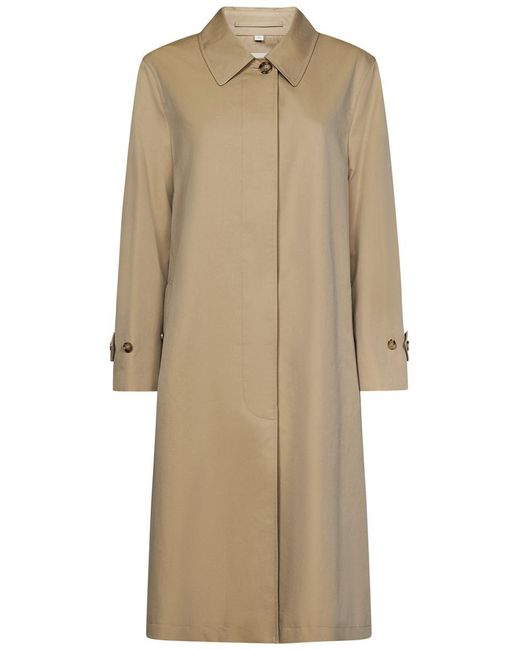 Burberry Heritage The Camden Trench in Natural | Lyst