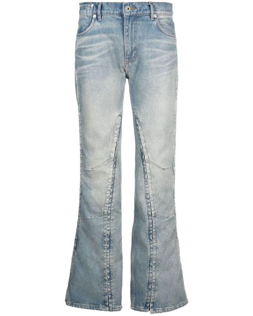 Y. Project Blue Hook And Eye Slim Denim Jeans