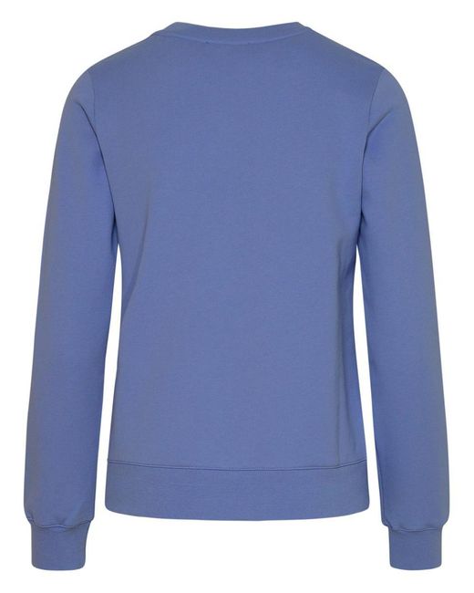 A.P.C. Blue Lilac Cotton Skye Sweatshirt