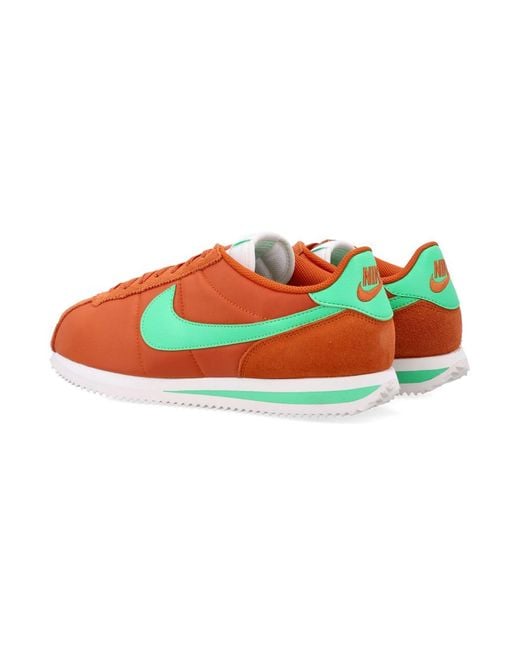 Nike Orange Cortez Textile