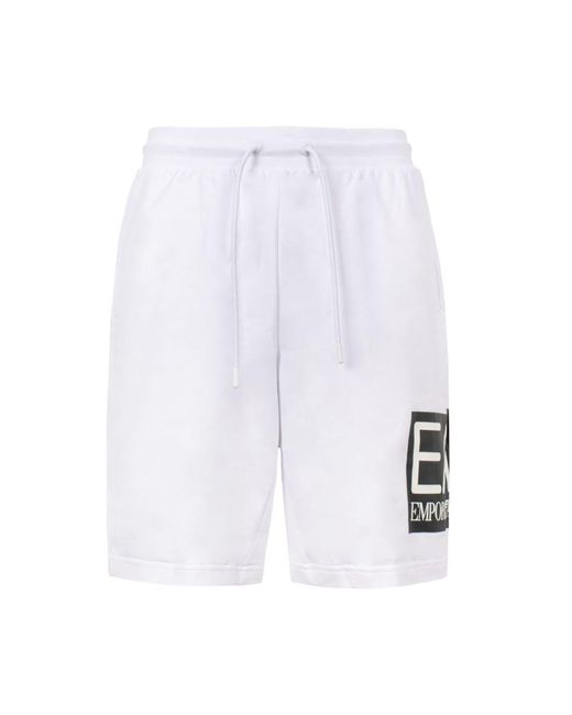 EA7 White Ea7 Pants for men