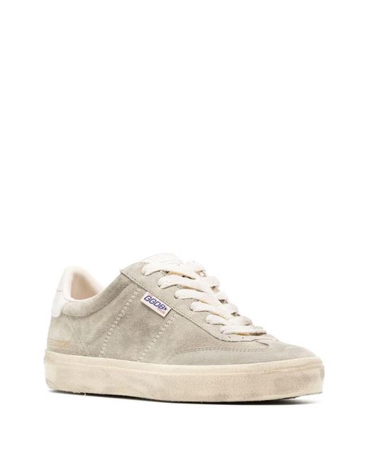 Golden Goose Deluxe Brand White Soul Star Suede Sneakers