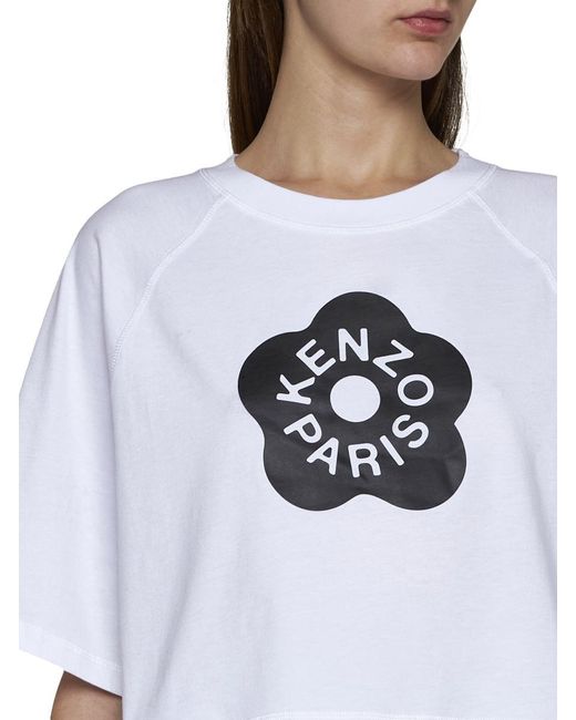 KENZO White T-shirts And Polos