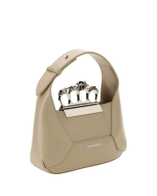 Alexander McQueen Metallic Handbags