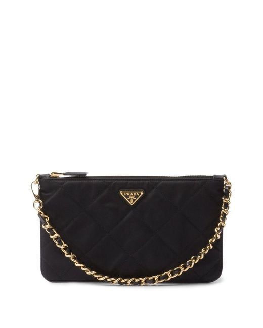 Prada nylon clutch hotsell