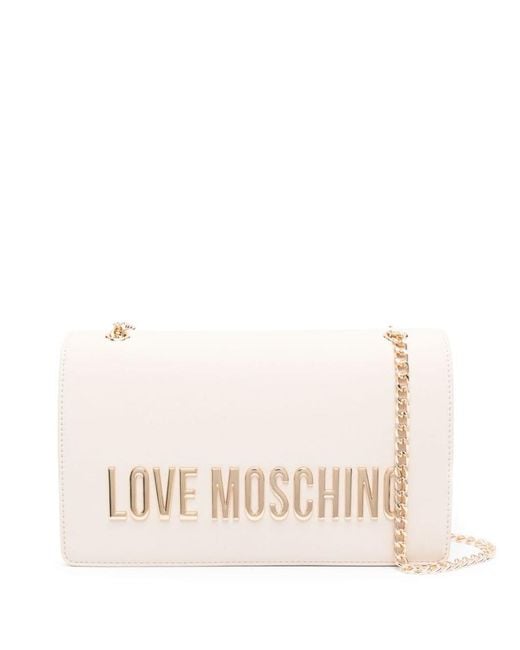 Love Moschino Natural Bag With Logo