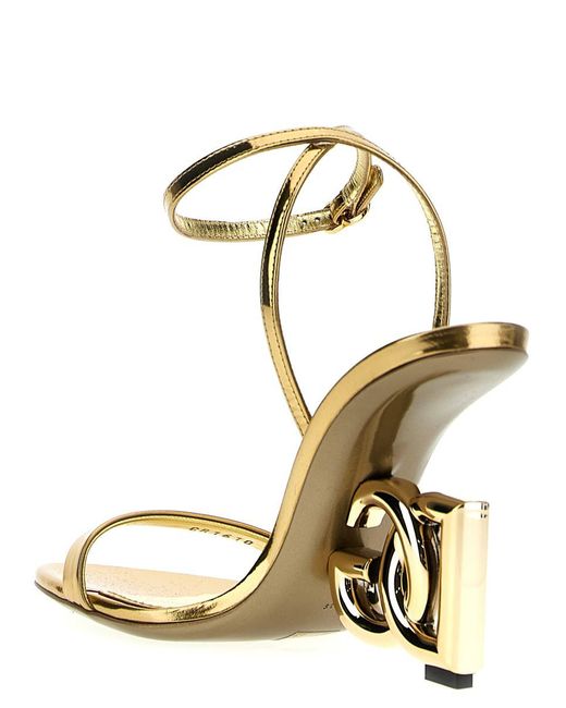 Dolce & Gabbana White Keira Sandals