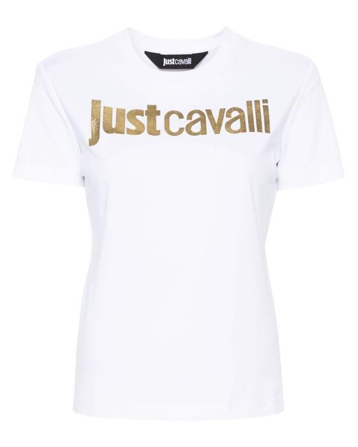 Just Cavalli White T-shirts And Polos