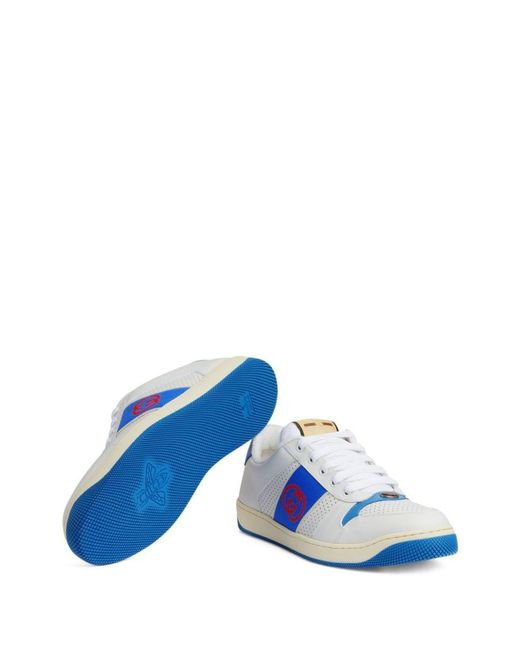 Gucci Blue Screener Sneakers for men