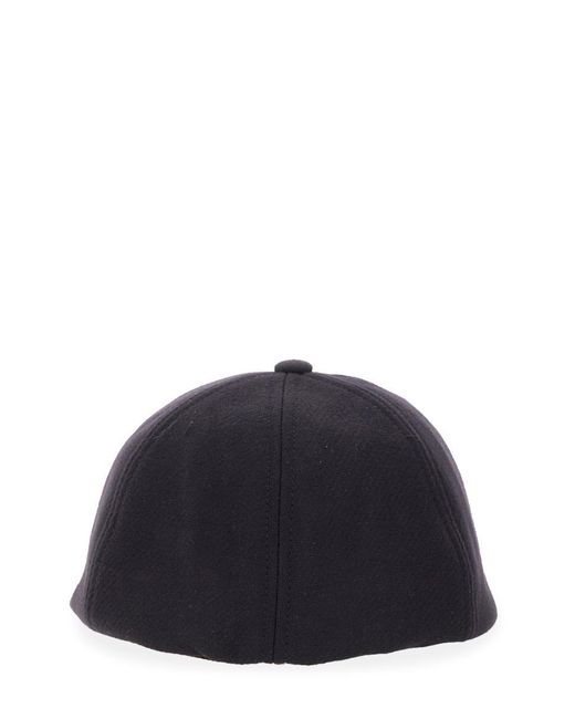 Jacquemus Blue Baseball Hat With Logo