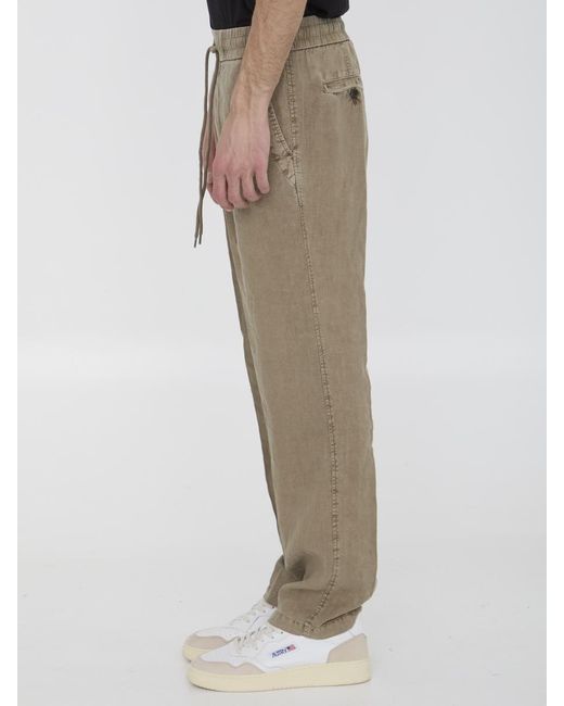 James Perse Natural Linen Pants for men