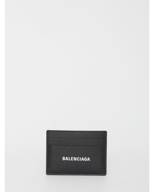 Balenciaga White Cash Cardholder for men