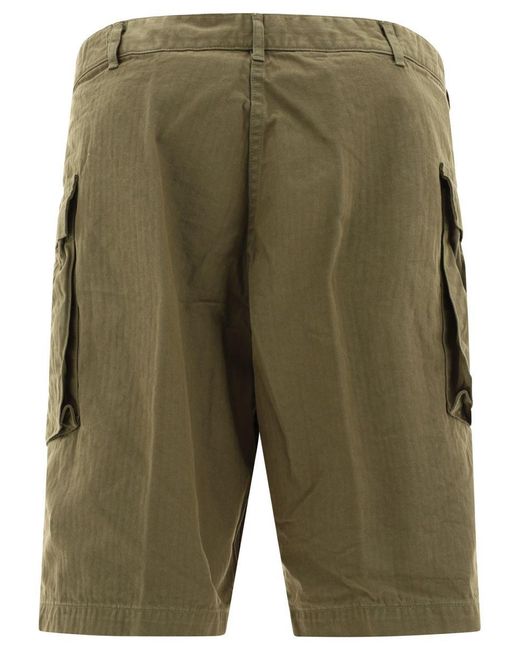 Orslow Green "Us 2 Pockets Cargo" Shorts for men