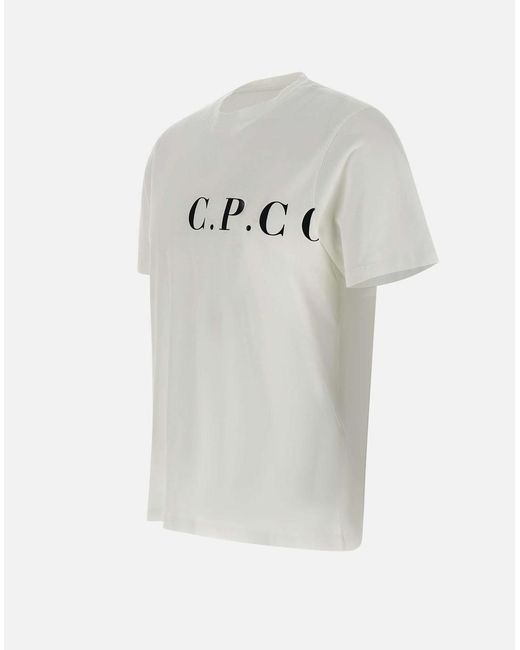 C P Company White T-Shirts And Polos for men