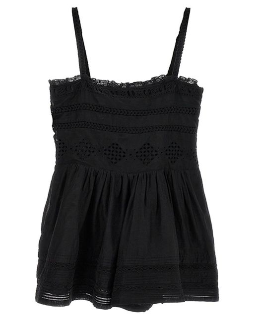 Isabel Marant Black 'Dylan' Jumpsuit