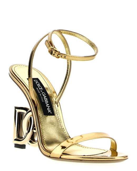 Dolce & Gabbana White Keira Sandals
