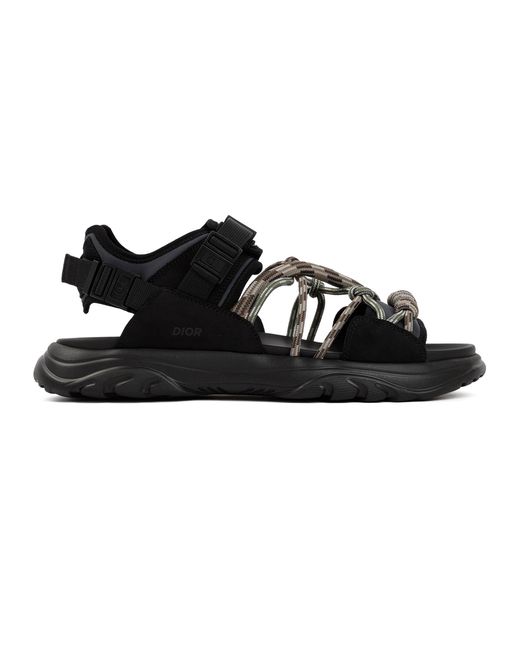 Dior Synthetic H-town Sandals Shoes in Black for Men | Lyst Canada