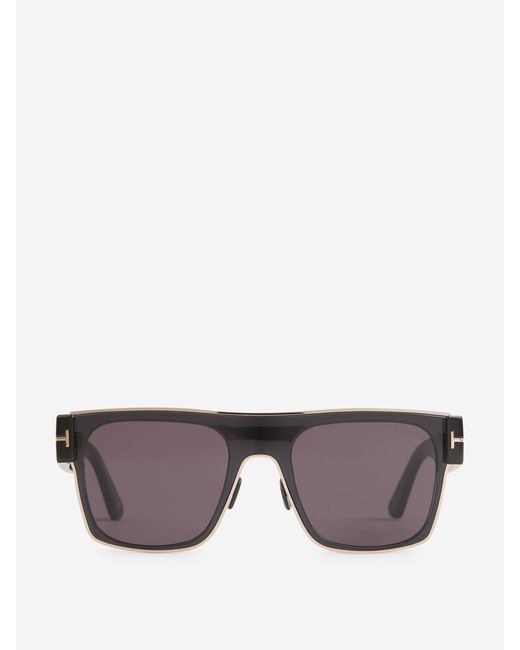 Tom Ford Gray Edwin Rectangular Sunglasses for men