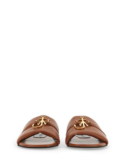 J.W. Anderson Brown Slide Sandal