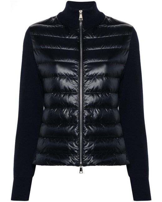 Moncler Black Panelled Padded Jacket