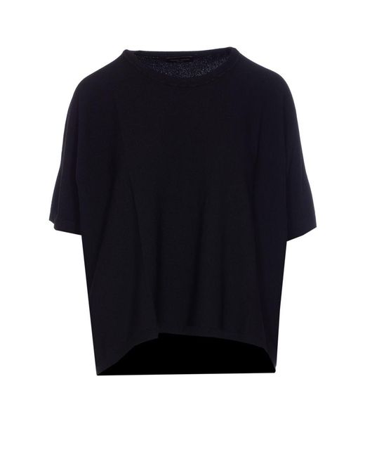 Roberto Collina Black T-shirts And Polos