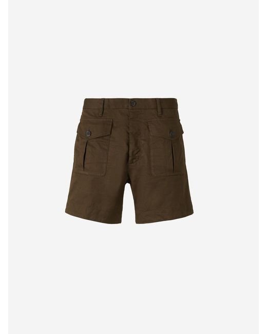 DSquared² Natural Chino Ranger Bermuda Shorts for men