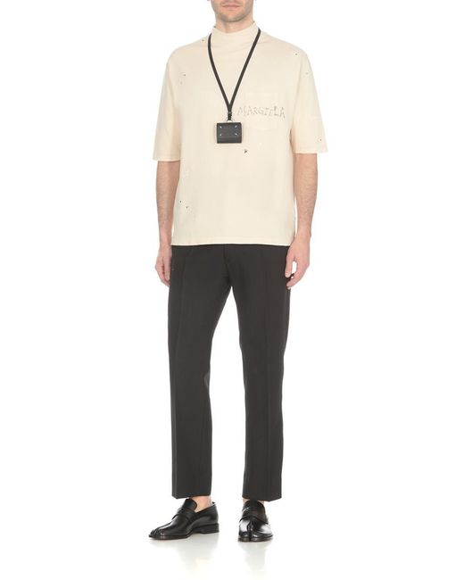 Maison Margiela Natural T-Shirts And Polos for men