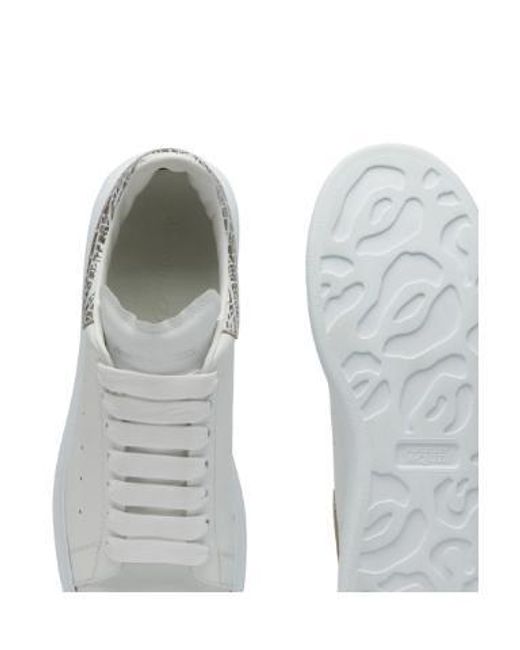 Alexander McQueen White Flat Shoes for men