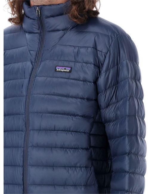 Patagonia Blue Down Sweater Jacket for men