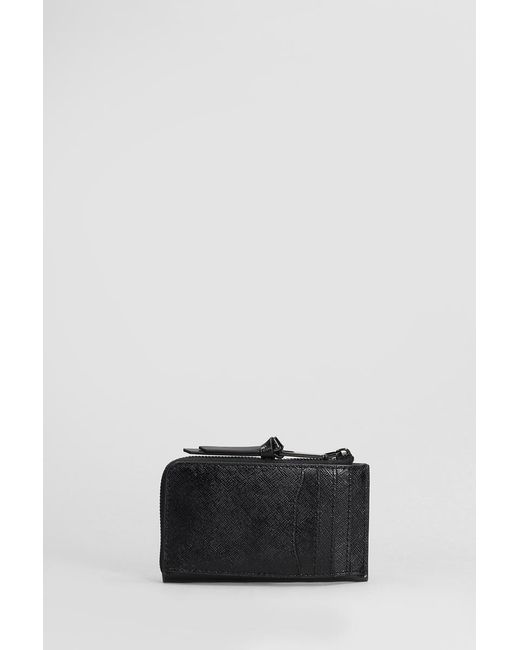 Marc Jacobs Black The Top Zip Multi Wallet