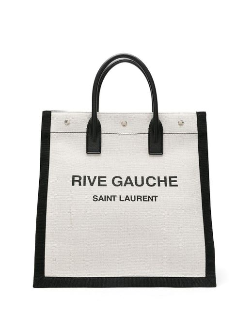 saint laurent canvas tote