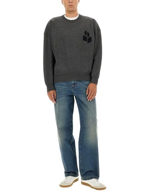 Isabel Marant Blue Pants "jorje" for men
