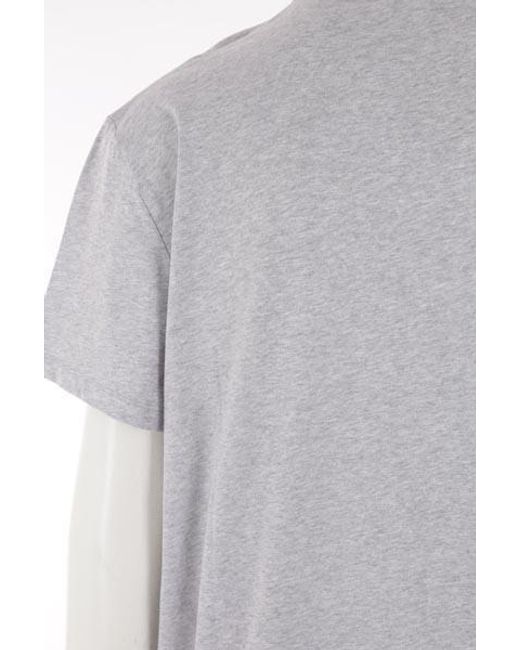 Alexander McQueen Gray T-Shirts And Polos for men